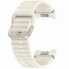 Оригинальный ремешок Sport Band (S/M) для Samsung Galaxy Watch 4 / 4 Classic / 5 / 5 Pro / 6 / 6 Classic / 7 / FE (ET-SNL30SWEGEU) - Cream (358106W). Фото 1 из 3