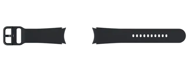 Оригінальний ремінець Sport Band (Size M/L) для Samsung Galaxy Watch 4 / 4 Classic / 5 / 5 Pro / 6 / 6 Classic / 7 / FE (ET-SFR87LBEGRU) - Black: фото 4 з 4