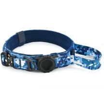 Ошейник Deexe Secure Pet для собак с чехлом Apple AirTag / AirTags 2 - Aviation Camouflage: фото 1 из 8
