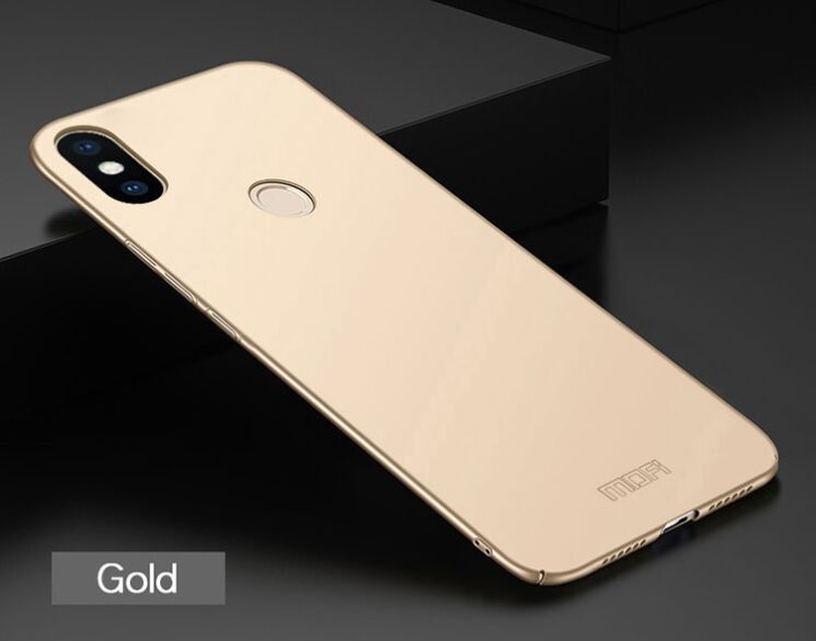 Пластиковий чохол MOFI Slim Shield для Xiaomi Mi 8 - Gold (139801F) Пластиковий чохол MOFI Slim Shield для Xiaomi Mi 8 - Gold: фото 2 з 10