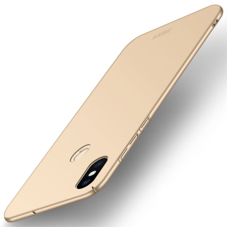 Пластиковий чохол MOFI Slim Shield для Xiaomi Mi 8 - Gold (139801F) Пластиковий чохол MOFI Slim Shield для Xiaomi Mi 8 - Gold: фото 1 з 10