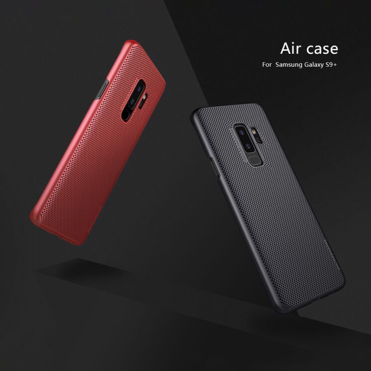 Пластиковый чехол NILLKIN Air Series для Samsung Galaxy S9+ (G965) - Gold: фото 7 из 13