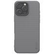 Пластиковый чехол NILLKIN Frosted Shield для Apple iPhone 16 Pro - Grey (360553H)