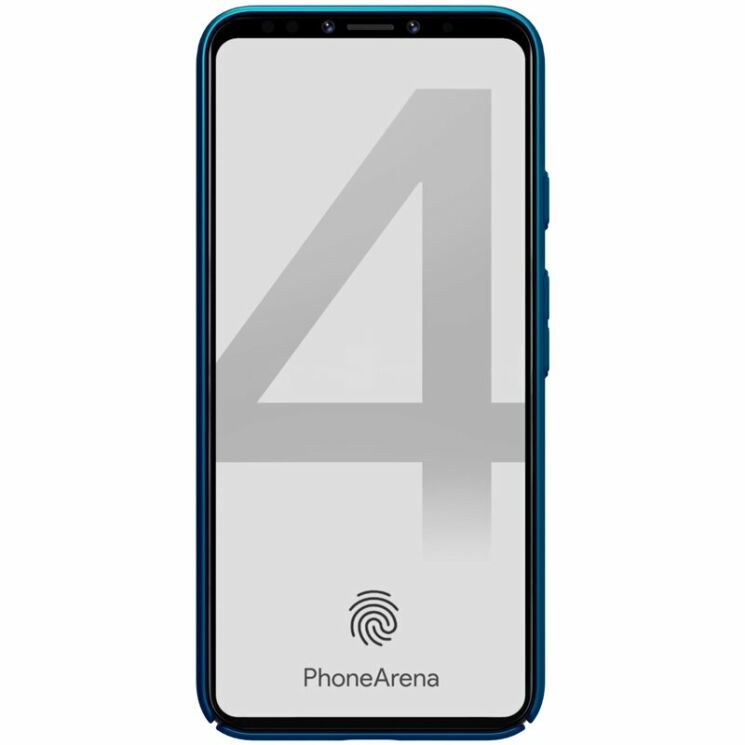 Пластиковый чехол NILLKIN Frosted Shield для Google Pixel 4 XL - Blue: фото 2 из 18