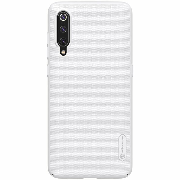 Пластиковий чохол NILLKIN Frosted Shield для Xiaomi Mi 9 - White: фото 1 з 13