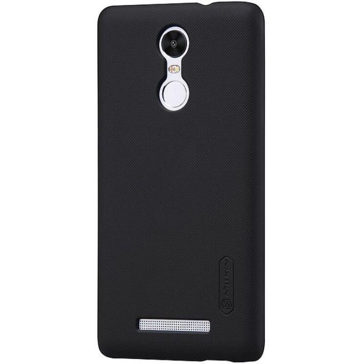 Пластиковый чехол NILLKIN Frosted Shield для Xiaomi Redmi Note 3 / Note 3 Pro - Black: фото 3 из 11