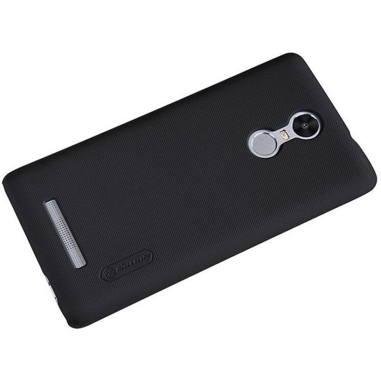 Пластиковый чехол NILLKIN Frosted Shield для Xiaomi Redmi Note 3 / Note 3 Pro - Black: фото 6 из 11