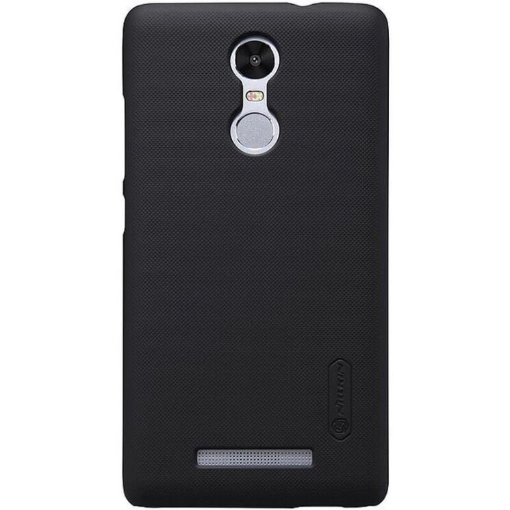 Пластиковый чехол NILLKIN Frosted Shield для Xiaomi Redmi Note 3 / Note 3 Pro - Black: фото 2 из 11