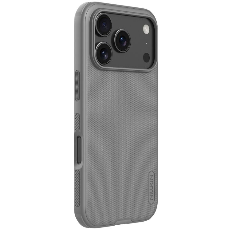 Пластиковий чохол NILLKIN Frosted Shield Pro для Apple iPhone 17 Pro Max - Grey: фото 2 з 18