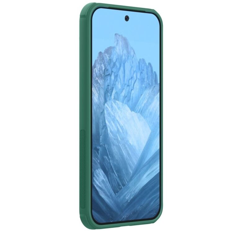 Пластиковий чохол NILLKIN Frosted Shield Pro для Google Pixel 9 Pro XL - Green: фото 4 з 18