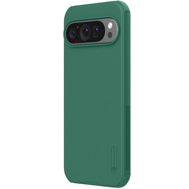 Пластиковий чохол NILLKIN Frosted Shield Pro для Google Pixel 9 Pro XL - Green: фото 3 з 18