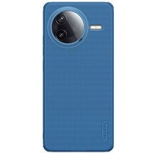 Пластиковый чехол NILLKIN Frosted Shield Pro для Xiaomi Poco F7 Pro - Blue: фото 1 из 19