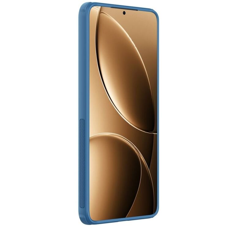 Пластиковый чехол NILLKIN Frosted Shield Pro для Xiaomi Poco F7 Pro - Blue: фото 4 из 19