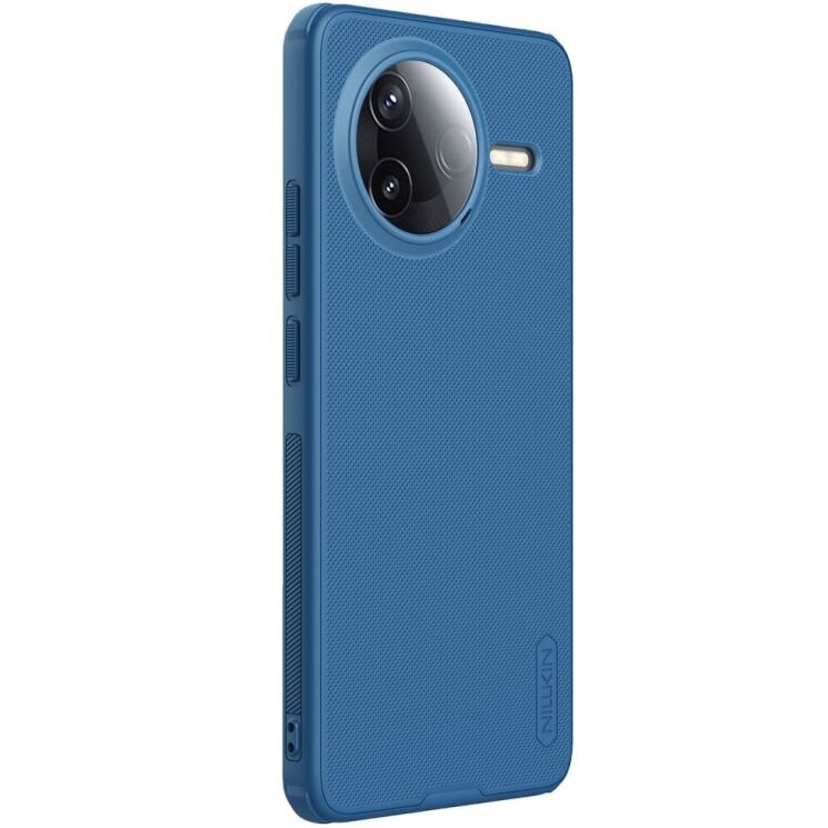 Пластиковый чехол NILLKIN Frosted Shield Pro для Xiaomi Poco F7 Pro - Blue: фото 2 из 19