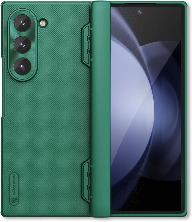 Пластиковий чохол NILLKIN Frosted Shield Pro (FF) для Samsung Galaxy Fold 6 - Green (357672G) Пластиковий чохол NILLKIN Frosted Shield Pro (FF) для Samsung Galaxy Fold 6 - Green: фото 1 з 10