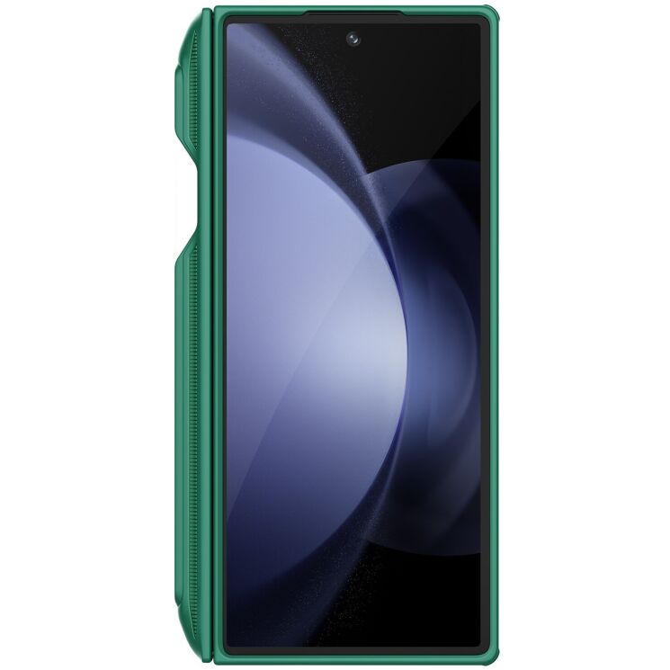 Пластиковый чехол NILLKIN Frosted Shield Pro (FF) для Samsung Galaxy Fold 6 - Green: фото 5 из 11