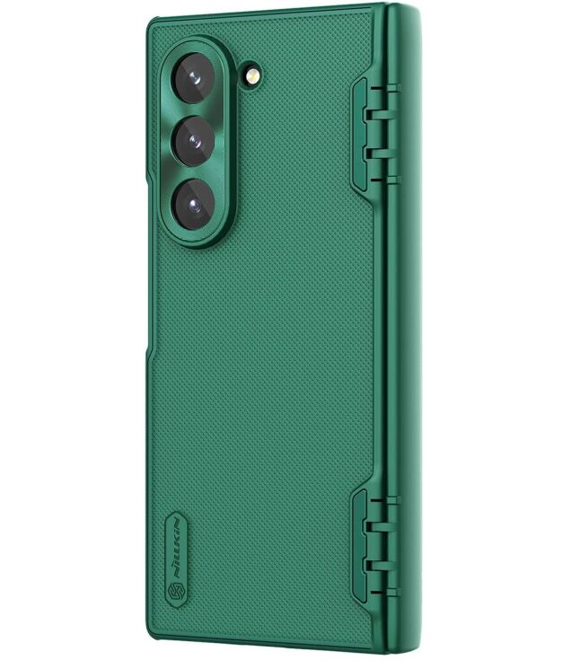 Пластиковий чохол NILLKIN Frosted Shield Pro (FF) для Samsung Galaxy Fold 6 - Green (357672G) Пластиковий чохол NILLKIN Frosted Shield Pro (FF) для Samsung Galaxy Fold 6 - Green: фото 3 з 10