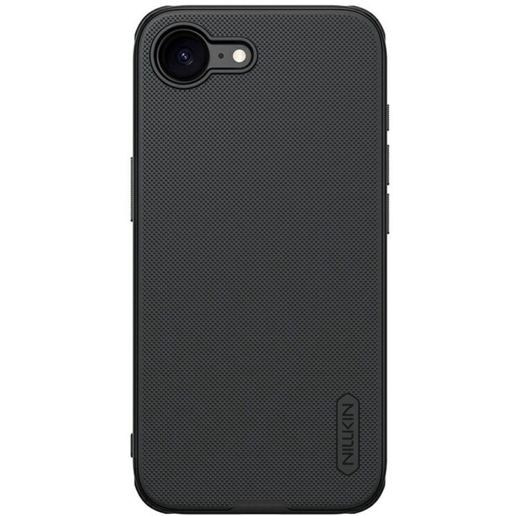 Пластиковый чехол NILLKIN Frosted Shield Pro Magnetic для Apple iPhone 16e - Black: фото 1 из 10