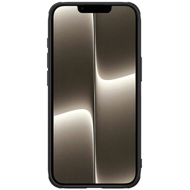 Пластиковый чехол NILLKIN Frosted Shield Pro Magnetic для Apple iPhone 16e - Black: фото 4 из 10