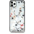 Пластиковый чехол SULADA Blooms Series для Apple iPhone 12 mini - Black (253670B)