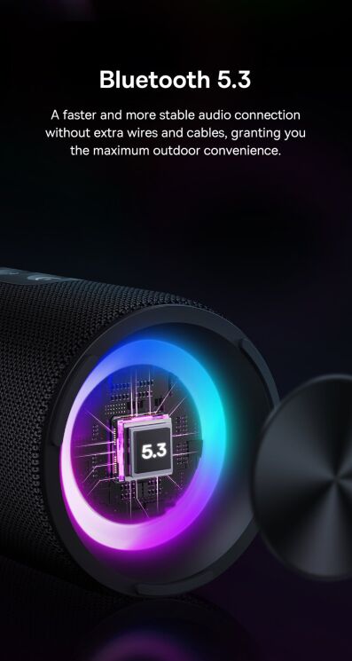 Портативна акустика Baseus AeQur VO20 (A20067900117-00) - Black: фото 16 з 21