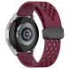 Ремешок Deexe Astra Strap для часов с шириной крепления 22мм - Wine Red (895536WR). Фото 1 из 11