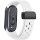 Ремінець Deexe Astra Strap для Xiaomi Mi Smart Band 8 / 9 - White (326048W). Фото 1 з 9