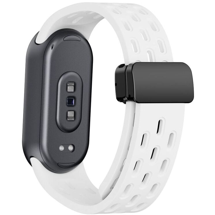 Ремінець Deexe Astra Strap для Xiaomi Mi Smart Band 8 / 9 - White: фото 1 з 9