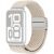 Ремінець Deexe Braided Loop для Honor Band 11 / 11 Pro - Starlight: фото 1 з 6