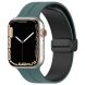 Ремінець Deexe Color Soft Line для Apple Watch 46 / 45 / 44 / SE 44 / 42 (Series 1-3) / Ultra / Ultra 2 / Ultra 3 - Olive Green / Black (251886OB). Фото 5 з 7