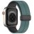 Ремешок Deexe Color Soft Line для Apple Watch 46 / 45 / 44 / SE 44 / 42 (Series 1-3) / Ultra / Ultra 2 - Olive Green / Black: фото 1 из 7