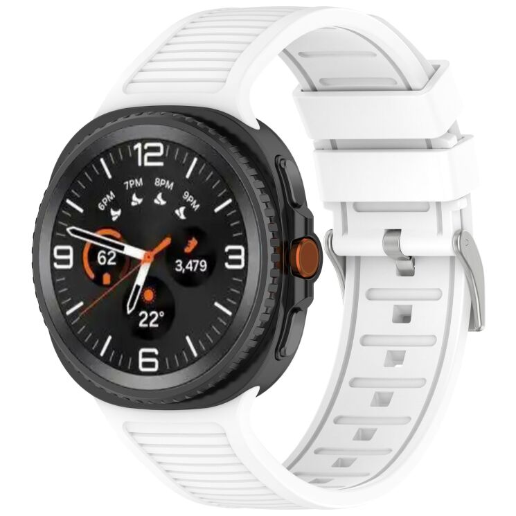 Ремешок Deexe Durable Strap для Samsung Galaxy Watch 8 (40/44mm) / 8 Classic - White: фото 2 из 6