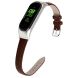 Ремешок Deexe Leather Braslet для Xiaomi Mi Band 7 - Brown (298718Z). Фото 3 из 6