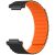 Ремінець Deexe Magnetic Band для Garmin CIRQA - Black / Orange: фото 1 з 3