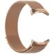 Ремешок Deexe Milanese Loop для Google Pixel Watch / Watch 2 / Watch 3 (41mm) - Rose Gold (311721RG). Фото 4 из 8