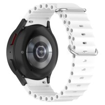 Ремінець Deexe Ocean Strap для Samsung Galaxy Watch 4 / 5 / 6 / 7 / FE (40mm) - White: фото 1 з 7