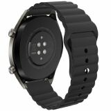 Ремінець Deexe Silicone Strap для годинників з шириною кріплення 22мм - Black (895502B)