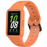 Ремінець Deexe Silicone Strap для Samsung Galaxy Fit 3 - Orange: фото 1 з 4