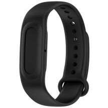 Ремінець Deexe Soft Silicone для Google Fitbit Air - Black: фото 1 з 8