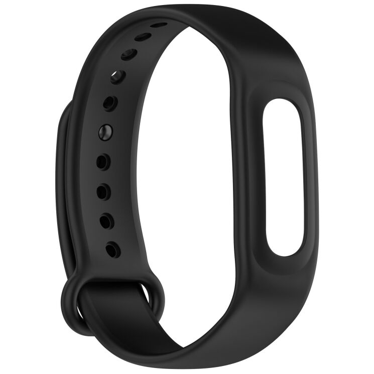 Ремінець Deexe Soft Silicone для Google Fitbit Air - Black: фото 4 з 8