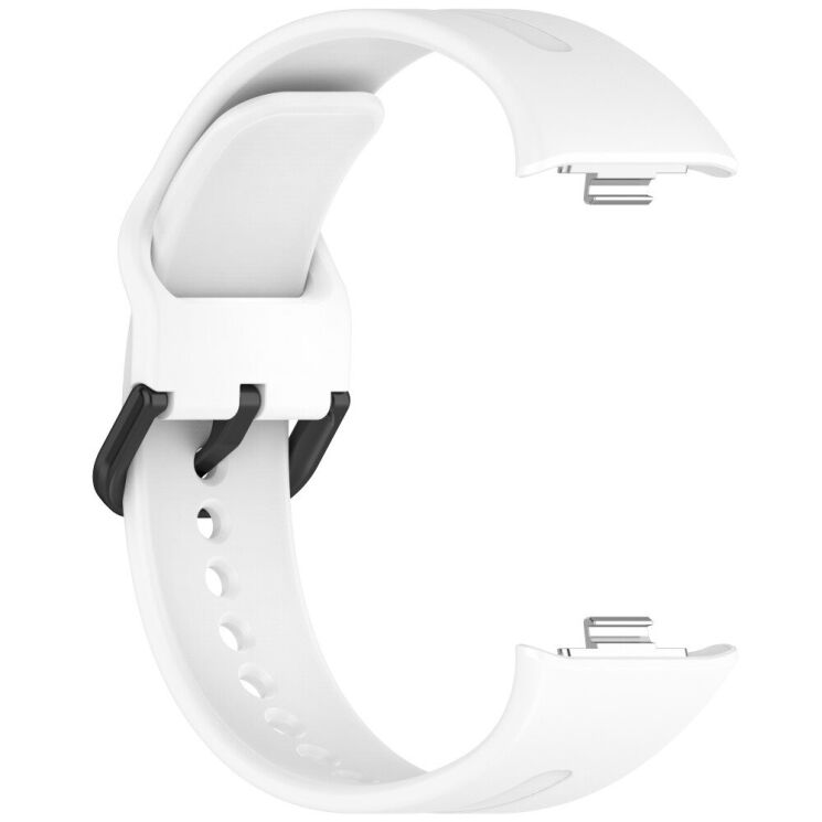 Ремешок Deexe Soft Silicone для Xiaomi Redmi Watch 4 / 5 / Mi Smart Band 8 Pro / Band 9 Pro - White: фото 3 из 9