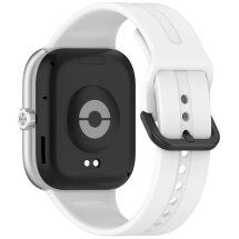 Ремінець Deexe Soft Silicone для Xiaomi Redmi Watch 4 / 5 / Mi Smart Band 8 Pro / Band 9 Pro - White: фото 1 з 9