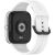 Ремешок Deexe Soft Silicone для Xiaomi Redmi Watch 4 / 5 / Mi Smart Band 8 Pro / Band 9 Pro - White: фото 1 из 9