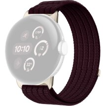 Ремешок Deexe Soft Weave для Google Pixel Watch 4 / 3 / 2 / 1 (41mm) - Smoky Purple: фото 1 из 5