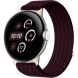 Ремешок Deexe Soft Weave для Google Pixel Watch 4 / 3 / 2 / 1 (41mm) - Smoky Purple (389906DV). Фото 2 из 5