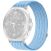 Ремешок Deexe Soft Weave для Samsung Galaxy Watch 8 (40/44mm) / 8 Classic - Baby Blue: фото 1 из 5