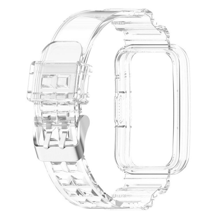 Ремешок Deexe Solid Color для Huawei Watch Fit 2 - Transparent: фото 3 из 7