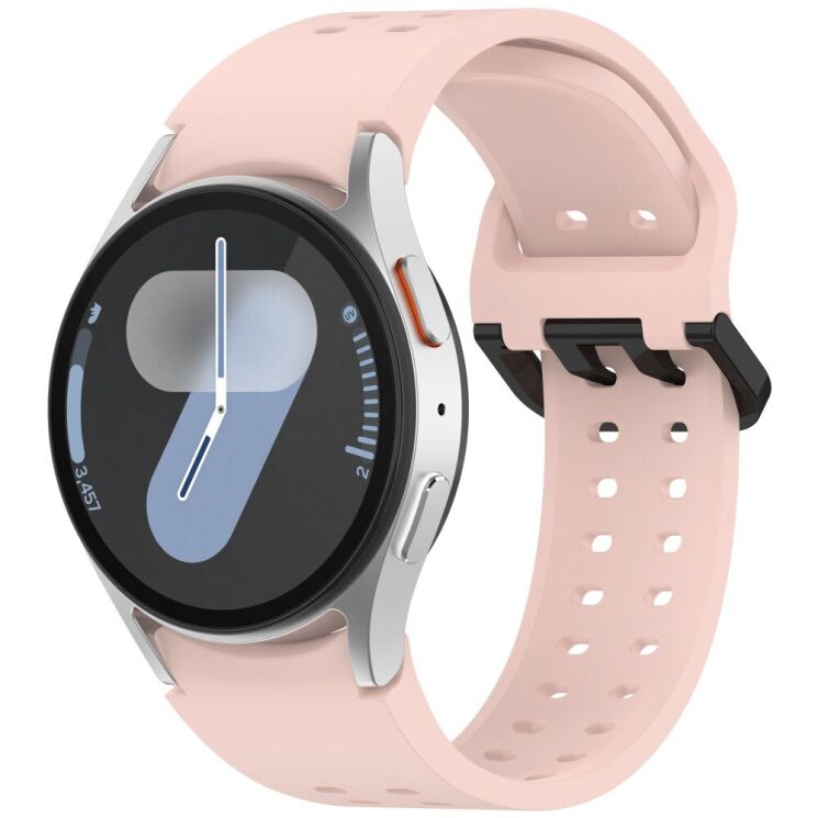 Ремінець Deexe Sport Loop для Samsung Galaxy Watch 4 / 5 / 6 / 7 / FE (40mm) - Pink: фото 2 з 12