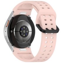 Ремешок Deexe Sport Loop для Samsung Galaxy Watch 4 / 5 / 6 / 7 / FE (40mm) - Pink: фото 1 из 12