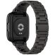 Ремешок Deexe Stainless Steel для Xiaomi Redmi Watch 3 Active / 3 Lite - Black (332108B). Фото 4 из 8
